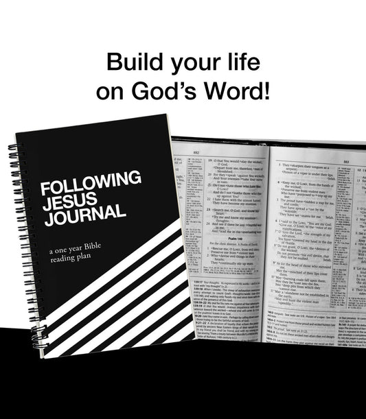 One year Bible reading plan and journal