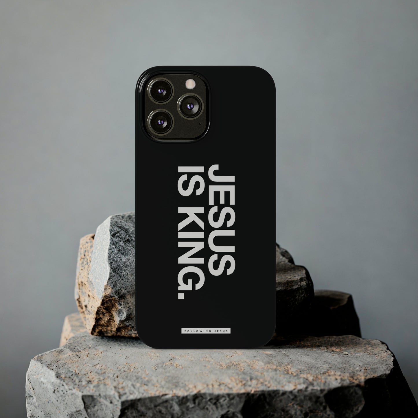 Jesus Is King - Slim iPhone Cases