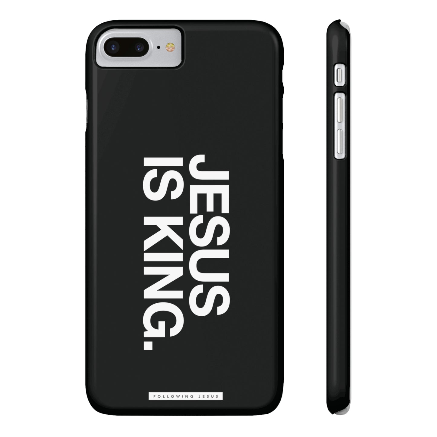 Jesus Is King - Slim iPhone Cases