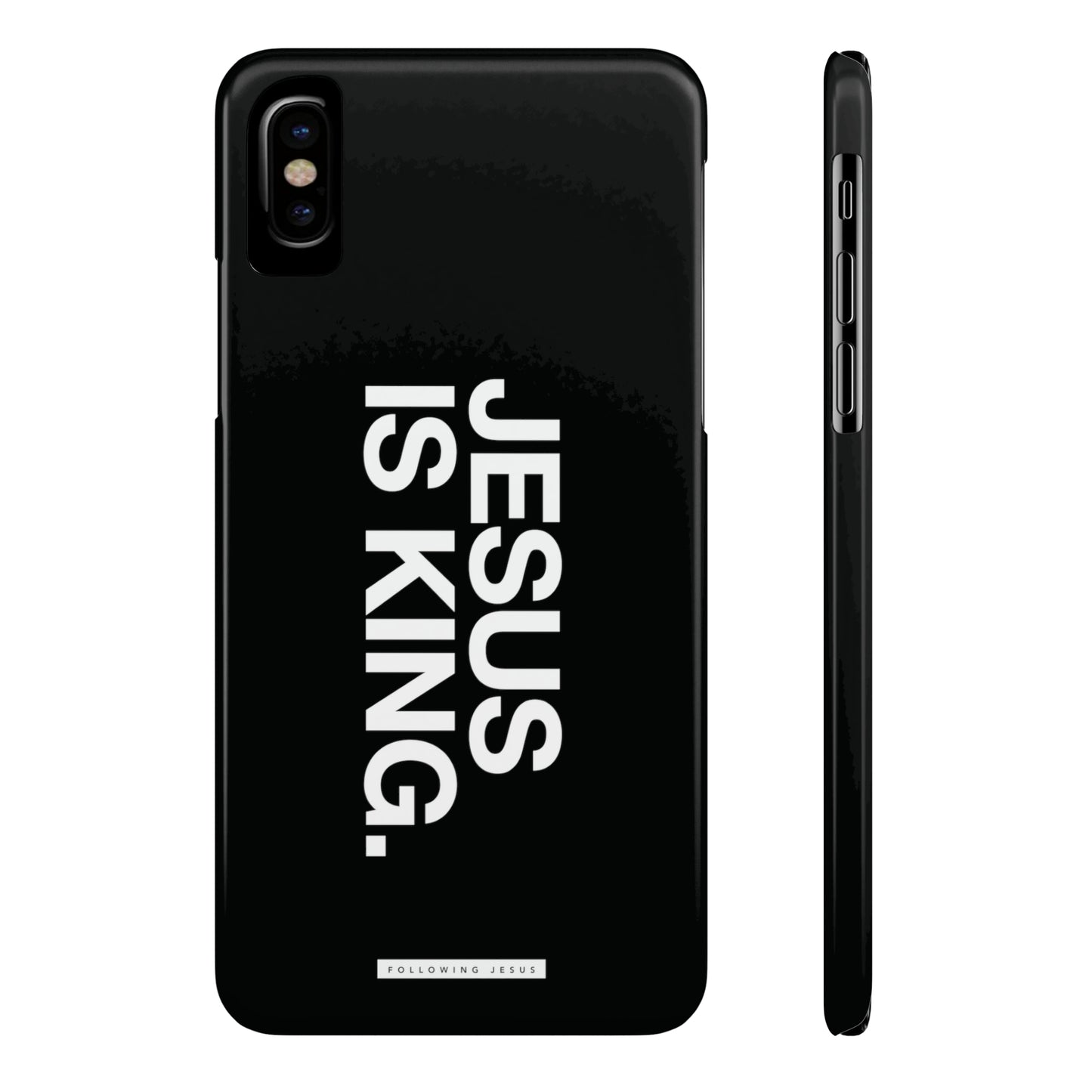 Jesus Is King - Slim iPhone Cases