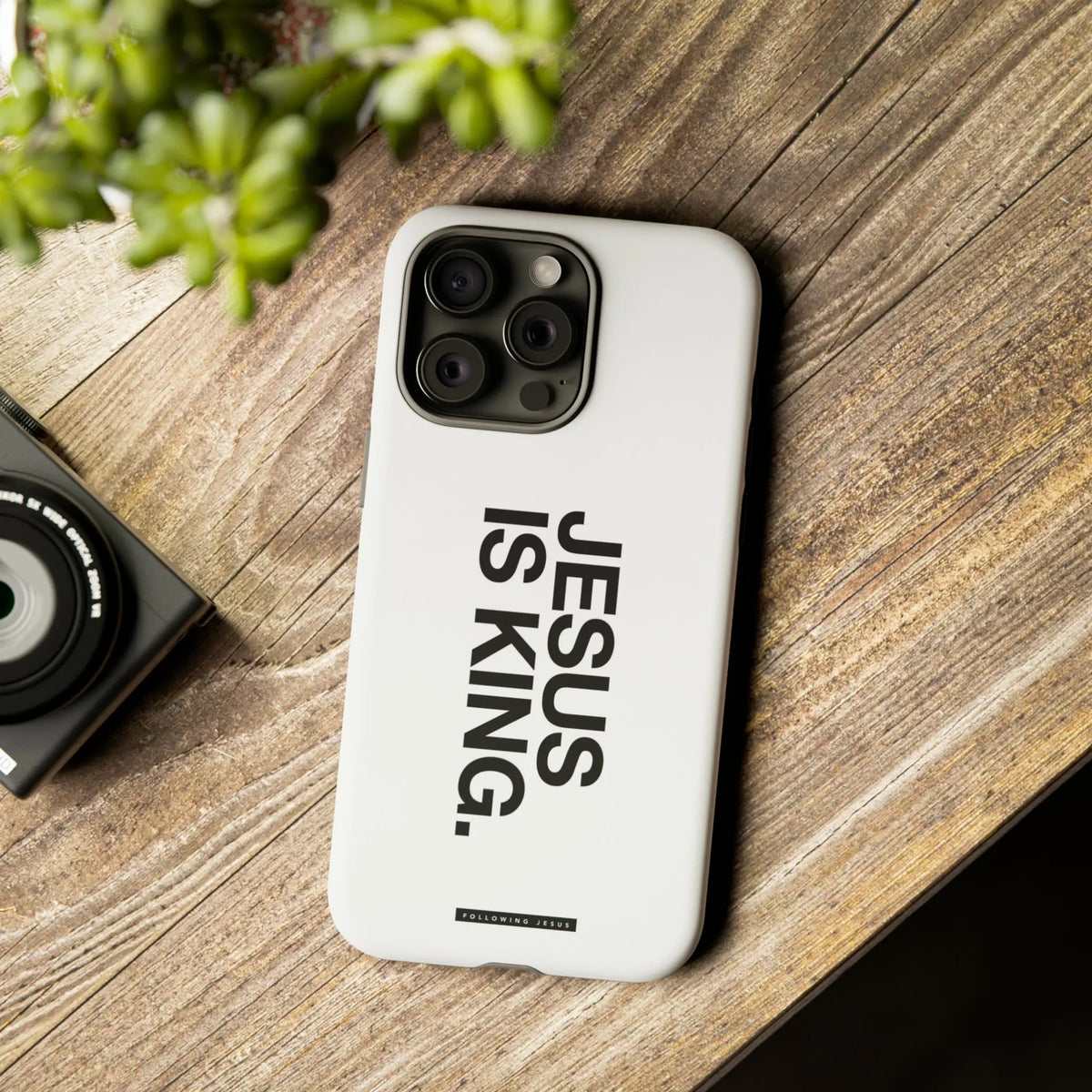 Jesus Is King - Tough Phone Cases Printify
