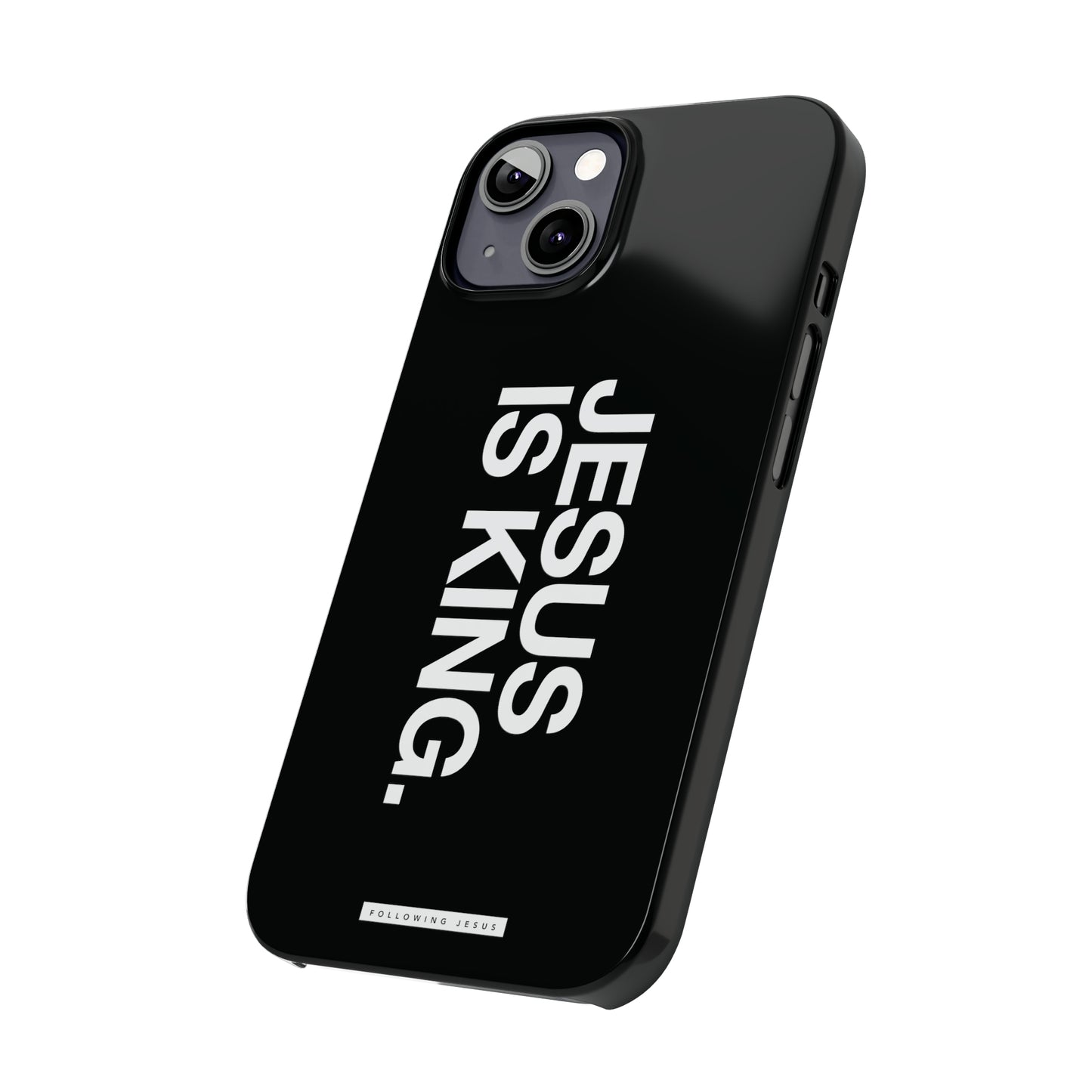 Jesus Is King - Slim iPhone Cases
