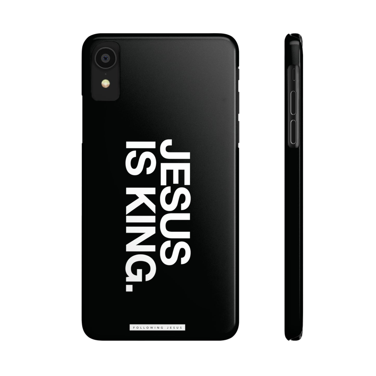 Jesus Is King - Slim iPhone Cases