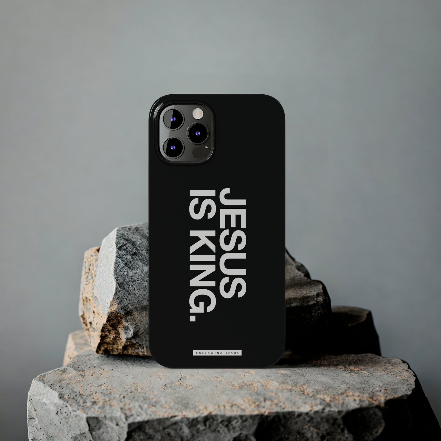 Jesus Is King - Slim iPhone Cases
