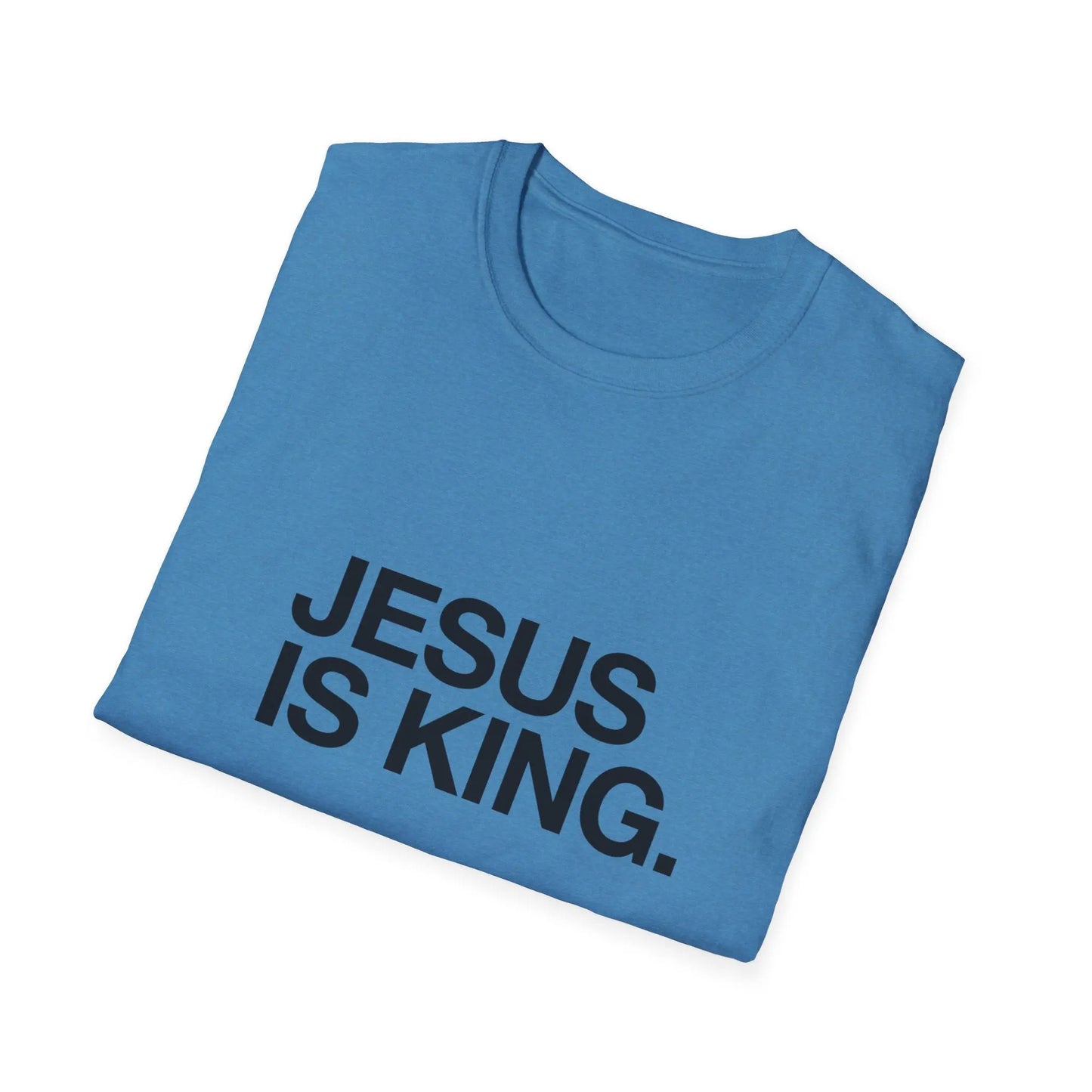 Jesus Is King - Unisex Softstyle T-Shirt Printify