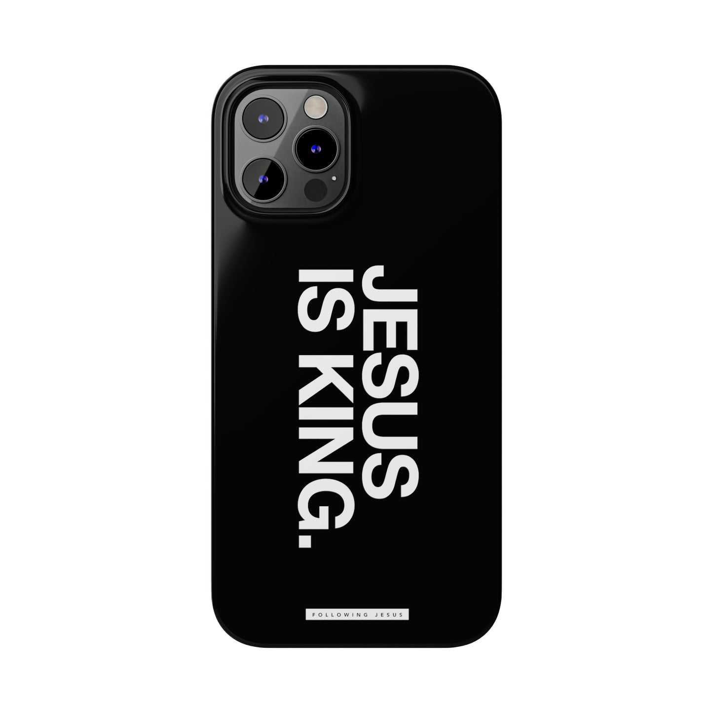 Jesus Is King - Slim iPhone Cases