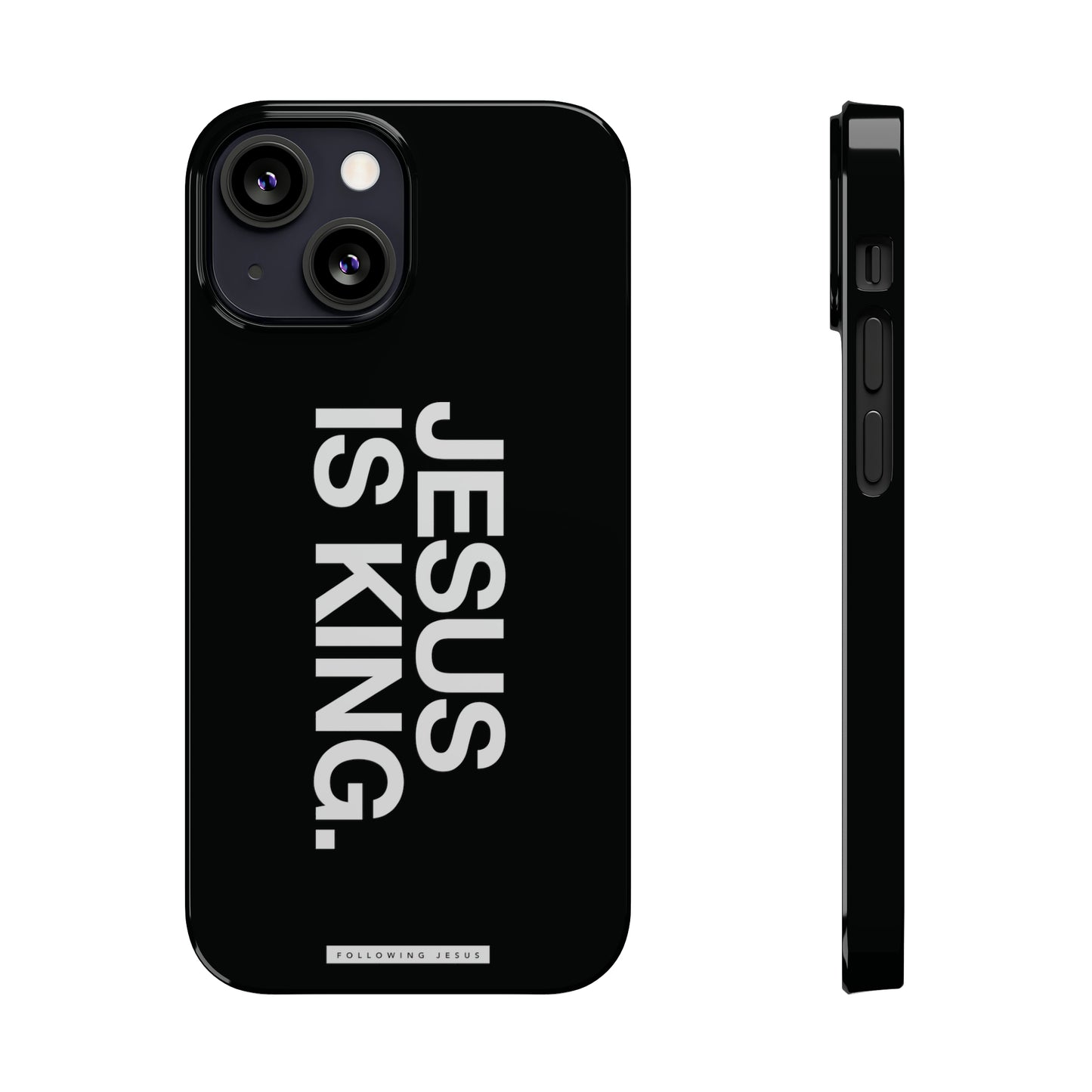 Jesus Is King - Slim iPhone Cases
