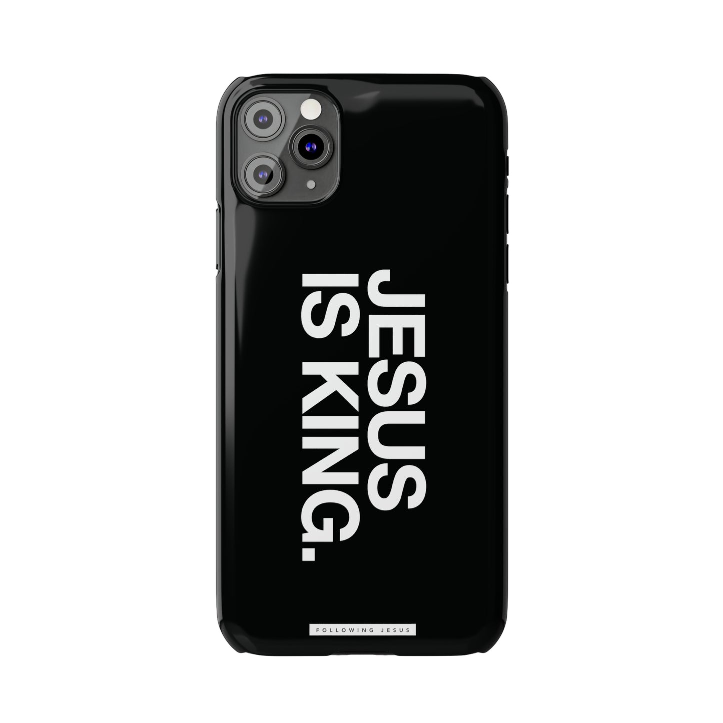 Jesus Is King - Slim iPhone Cases