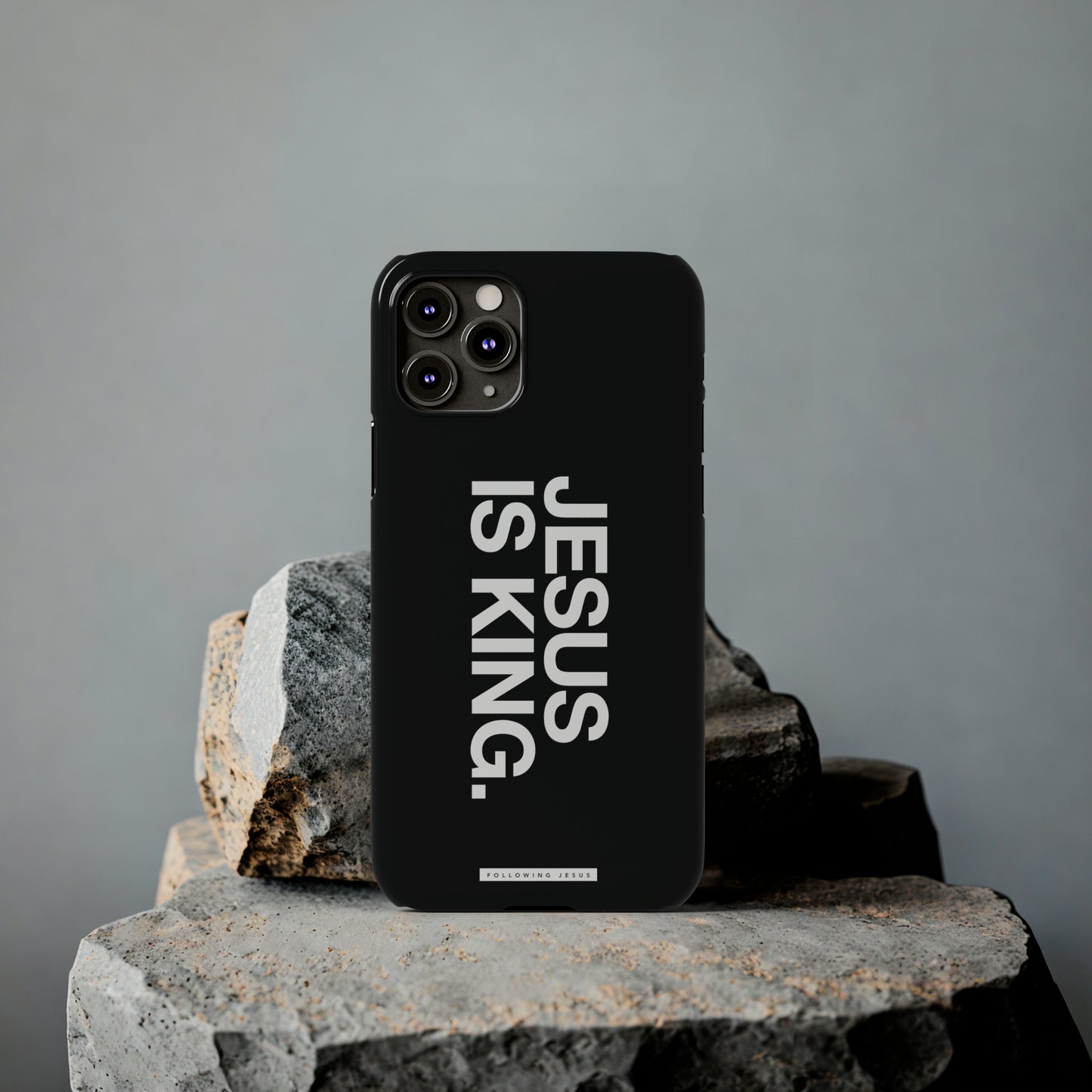 Jesus Is King - Slim iPhone Cases