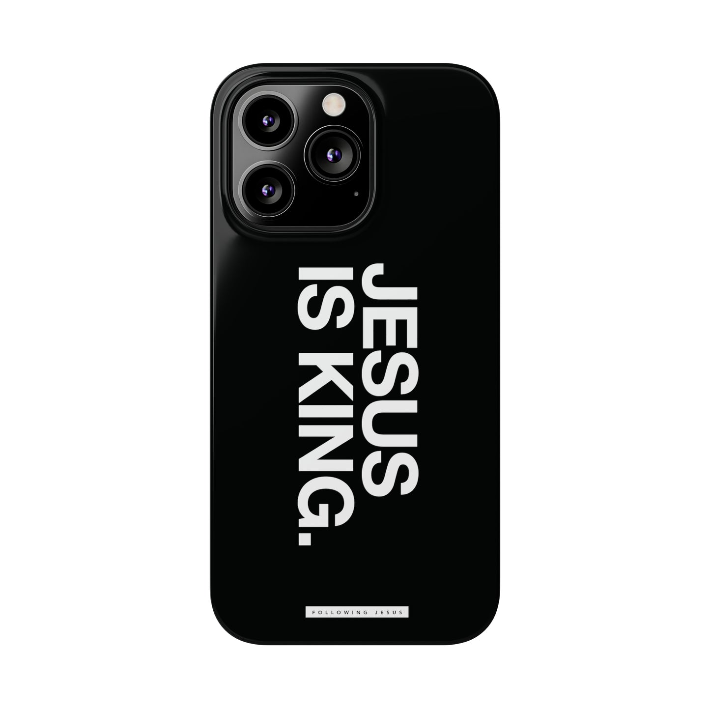 Jesus Is King - Slim iPhone Cases