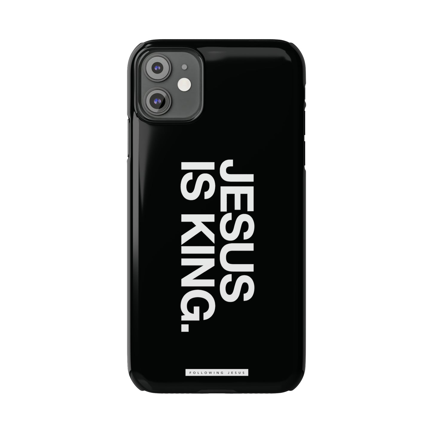 Jesus Is King - Slim iPhone Cases