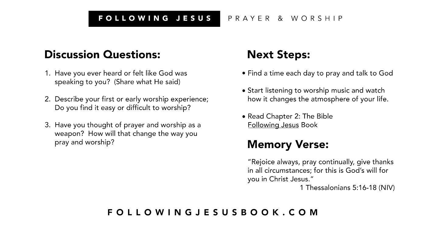 Following Jesus Online Course