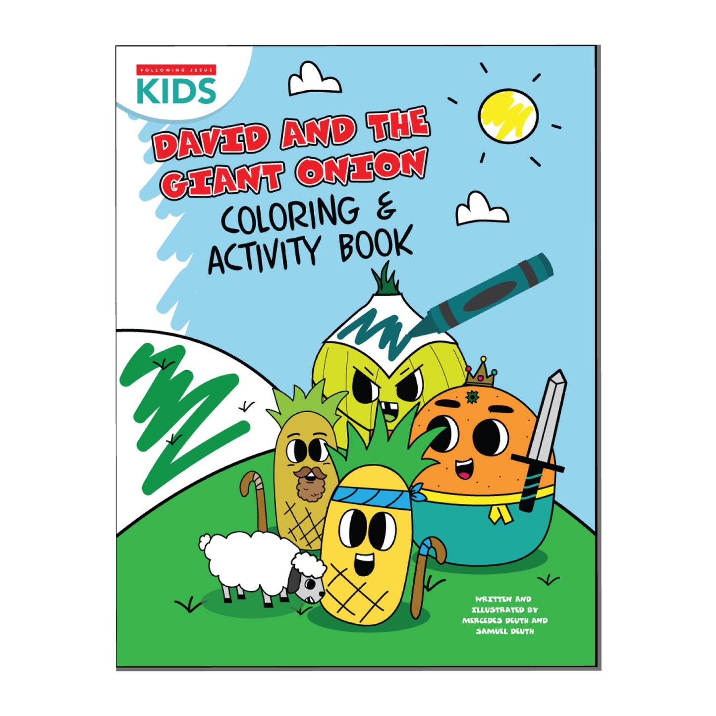 David & The Giant Onion | Coloring & Activity Book
