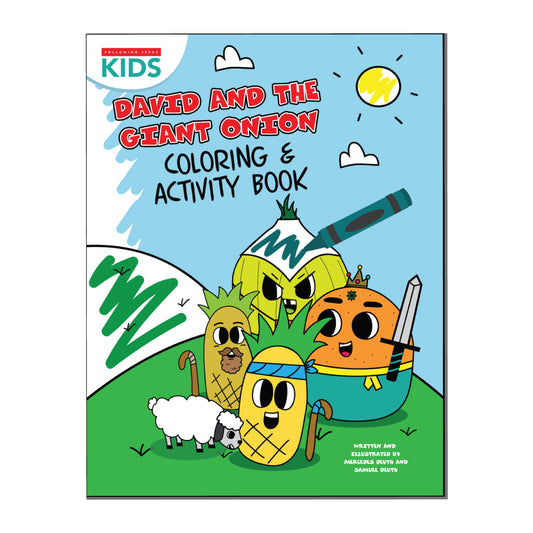 David & The Giant Onion | Coloring & Activity Book