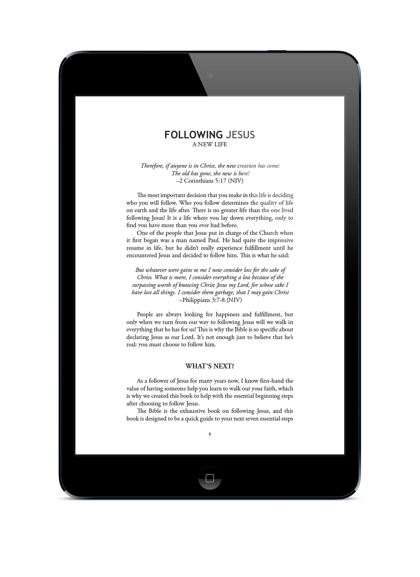 Following Jesus (E-Book) Following Jesus