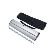 2'7" x 6'7" Vinyl RollUp Following Jesus Banner & Stand