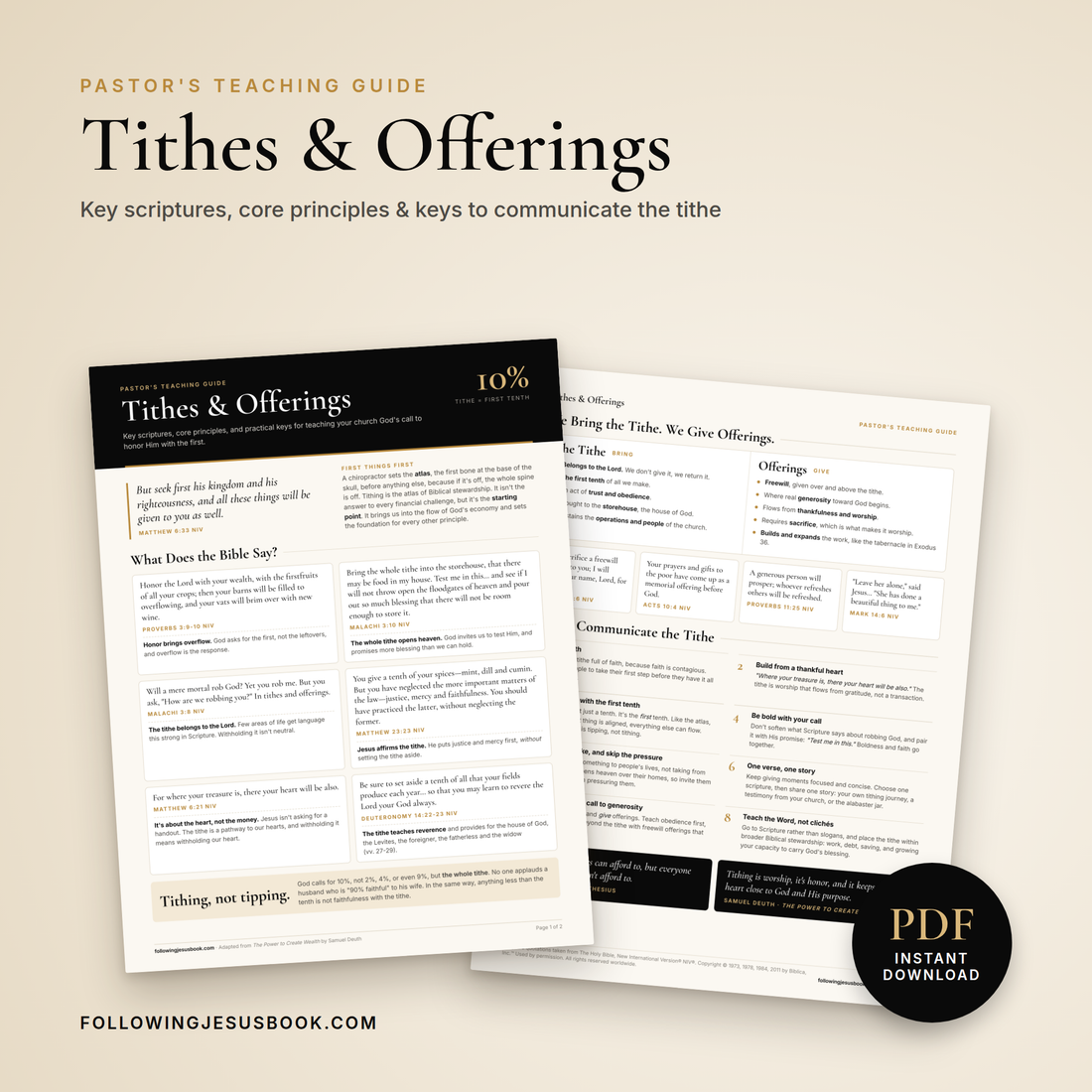 Why Tithing Should Be the First Thing You Teach