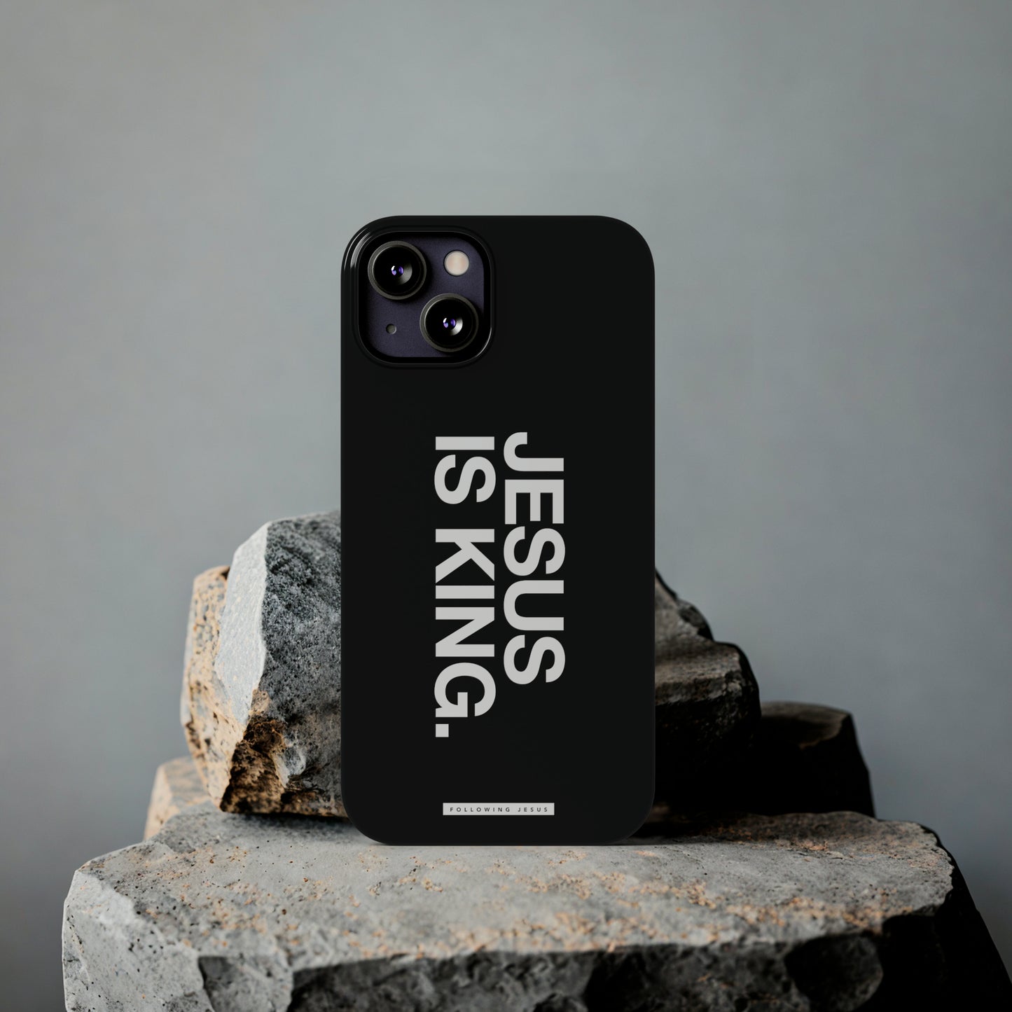 Jesus Is King - Slim iPhone Cases