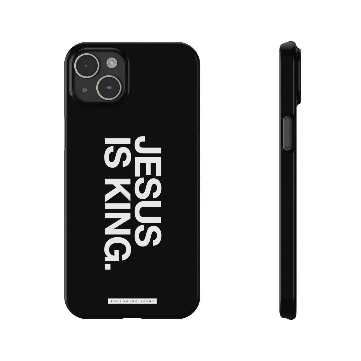 Jesus Is King - Slim iPhone Cases