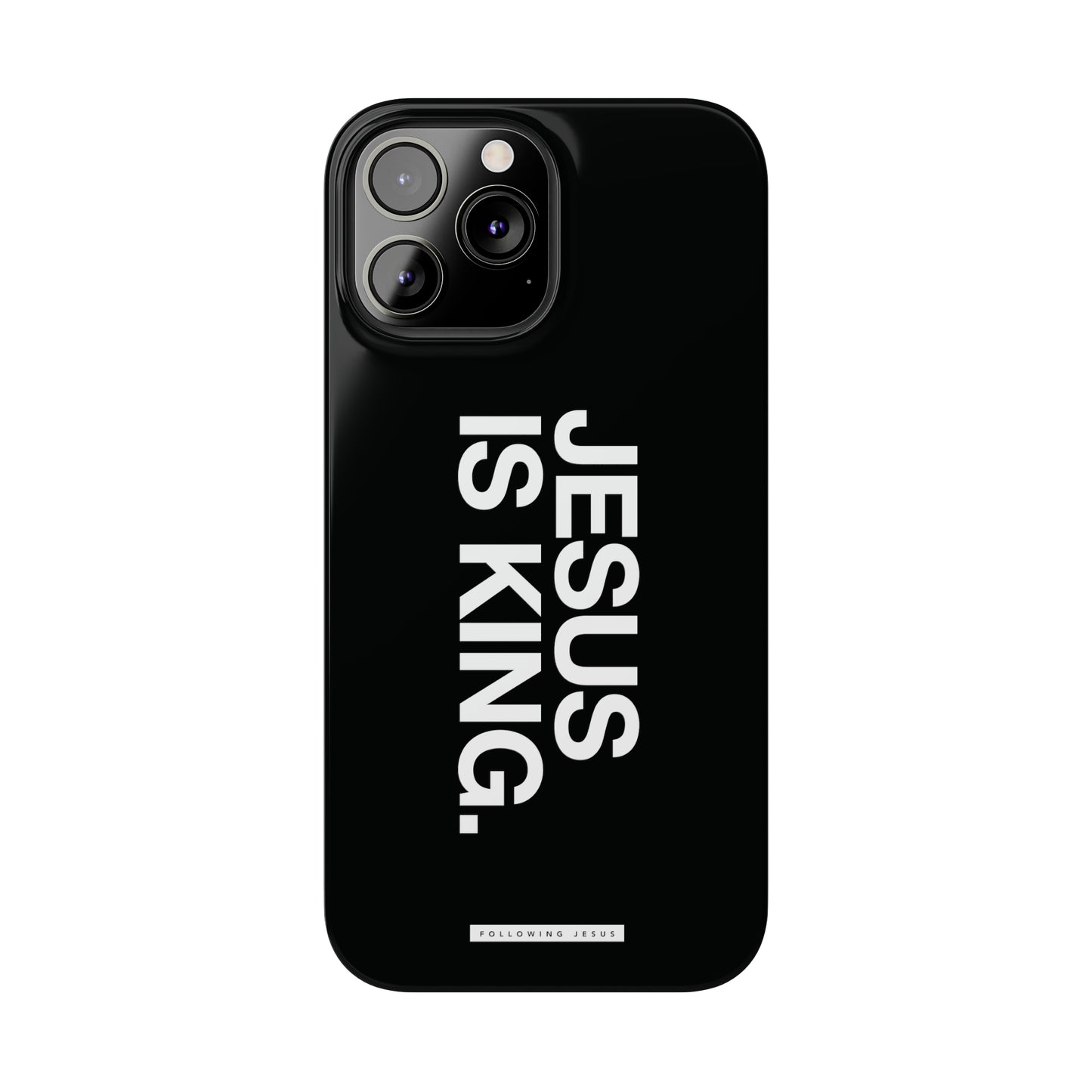 Jesus Is King - Slim iPhone Cases