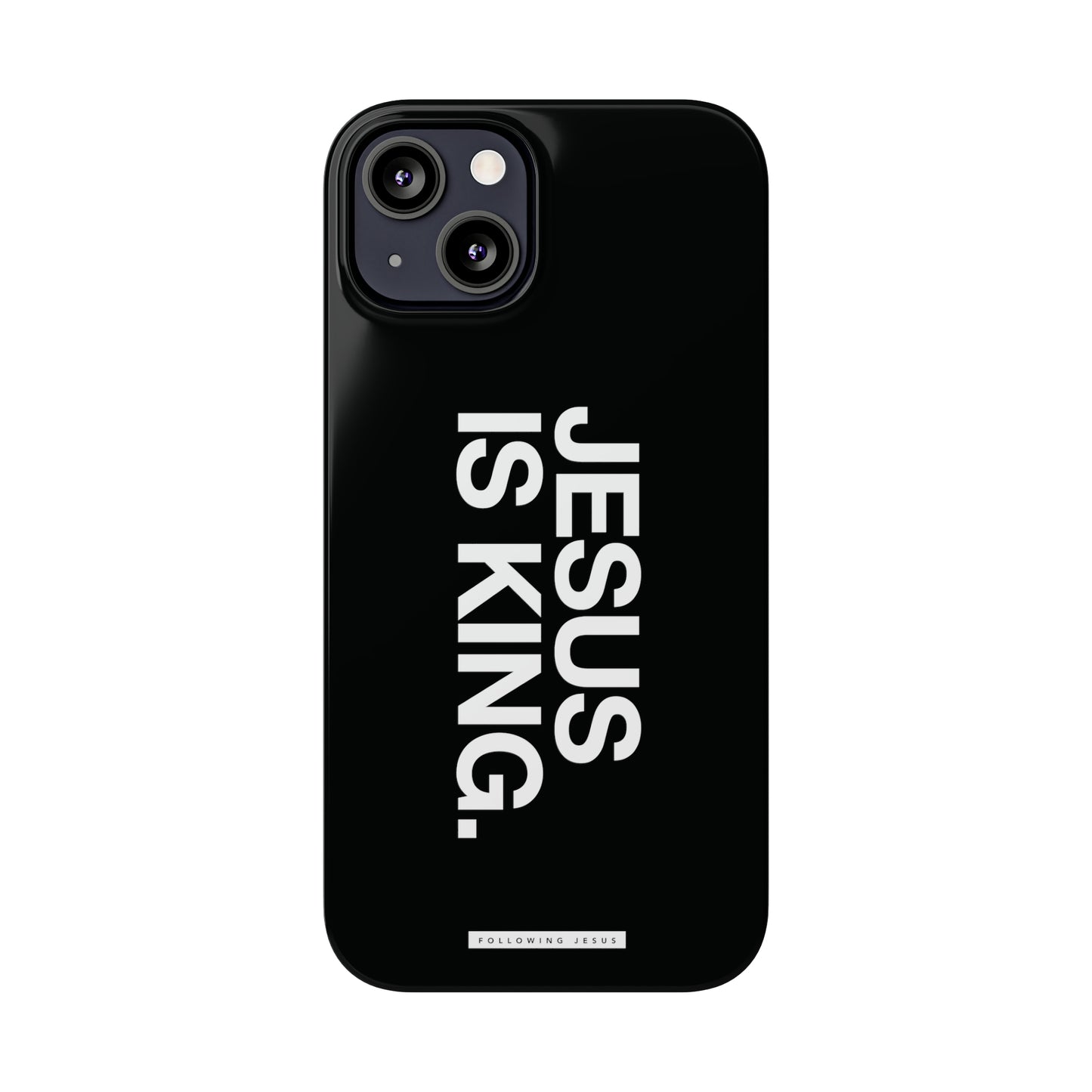 Jesus Is King - Slim iPhone Cases