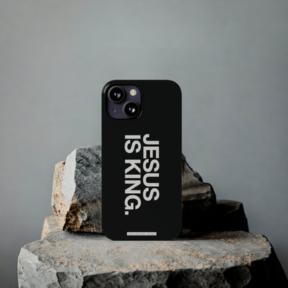 Jesus Is King - Slim iPhone Cases