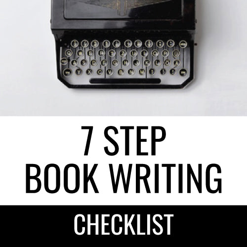 7 Step Book Writing Checklist