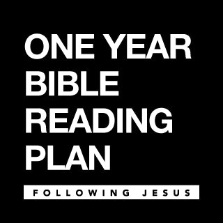 Following Jesus One Year Bible Reading Plan (Download)