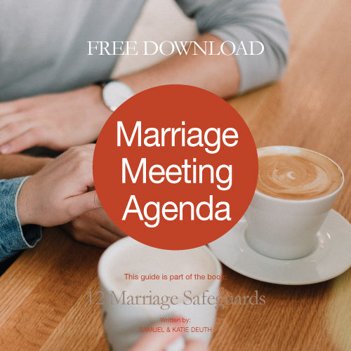 Marriage Meeting Agenda - Free Download